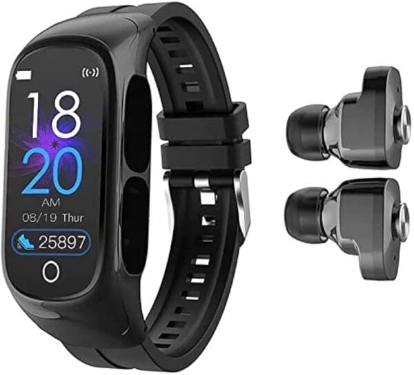 Smartwatch with Earbuds Inside