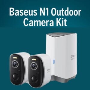 Baseus N1 Outdoor Camera Kit – 2K Dual-Cam