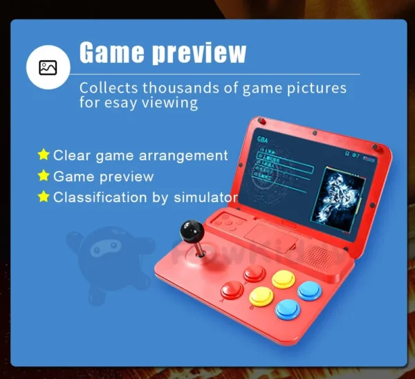 Powkiddy A13 Portable Retro Arcade Console - Image 4