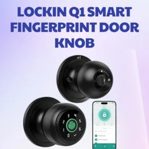 Lockin Q1 Smart Fingerprint Door Knob