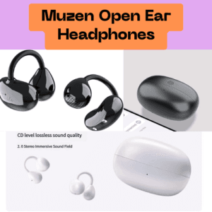 Trickle Clip-On Earbuds | Shiny & Trendy Design