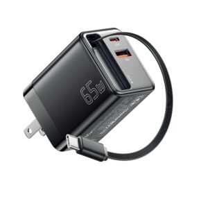 Essager 65W GaN Retractable Charger