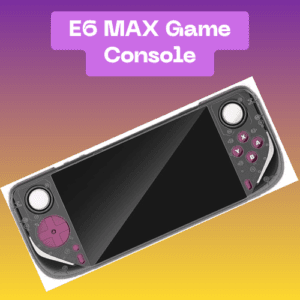 E6 MAX Handheld Game Console | 5" IPS Touchscreen & Hall Joystick
