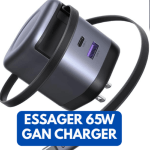Essager 65W GaN Retractable Charger