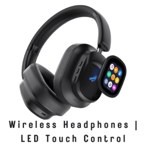 JH-ANC930Plus Hybrid ANC Wireless Headphones | LED Touch Control & Built-in MP3 Player