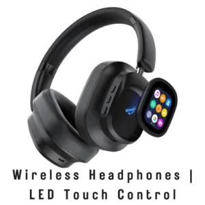 JH-ANC930Plus Hybrid ANC Wireless Headphones | LED Touch Control & Built-in MP3 Player