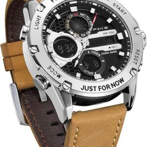 FEICE Men’s Chronograph Sport Watch FK036 | Analog-Digital Quartz