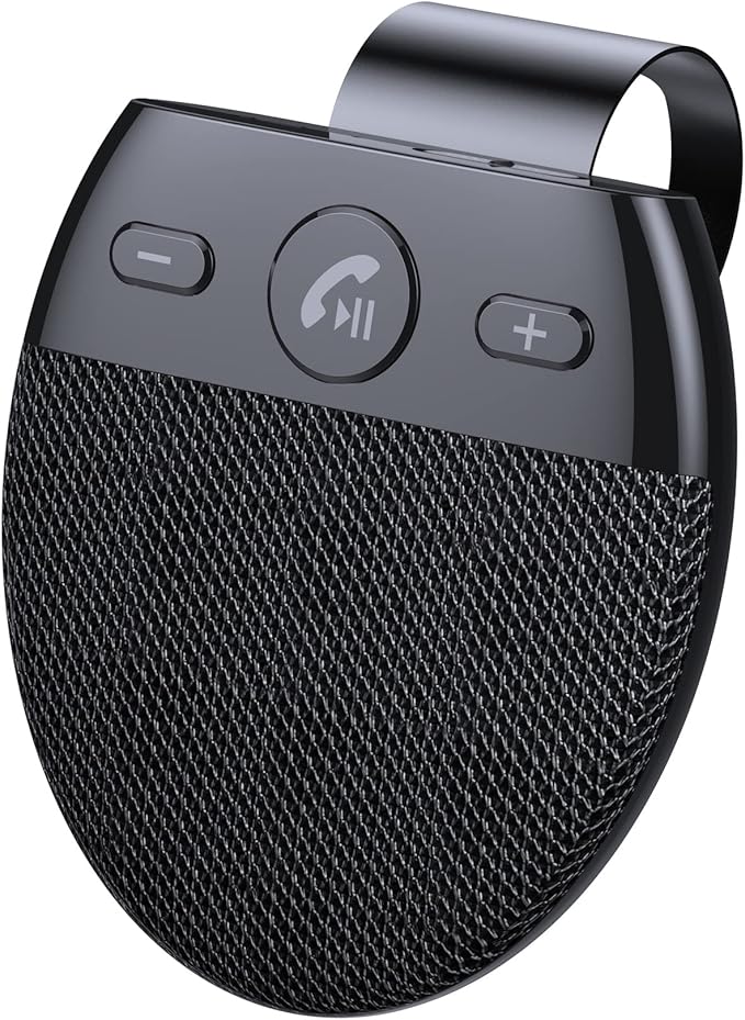 WYYHAA Hands Free Bluetooth Car Speaker | Dual Phone, Siri & Google - Image 2
