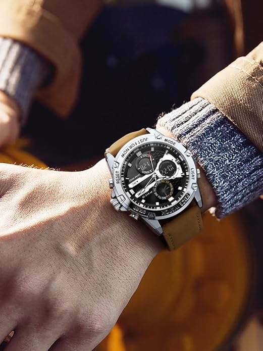 FEICE Men’s Chronograph Sport Watch FK036 | Analog-Digital Quartz - Image 5