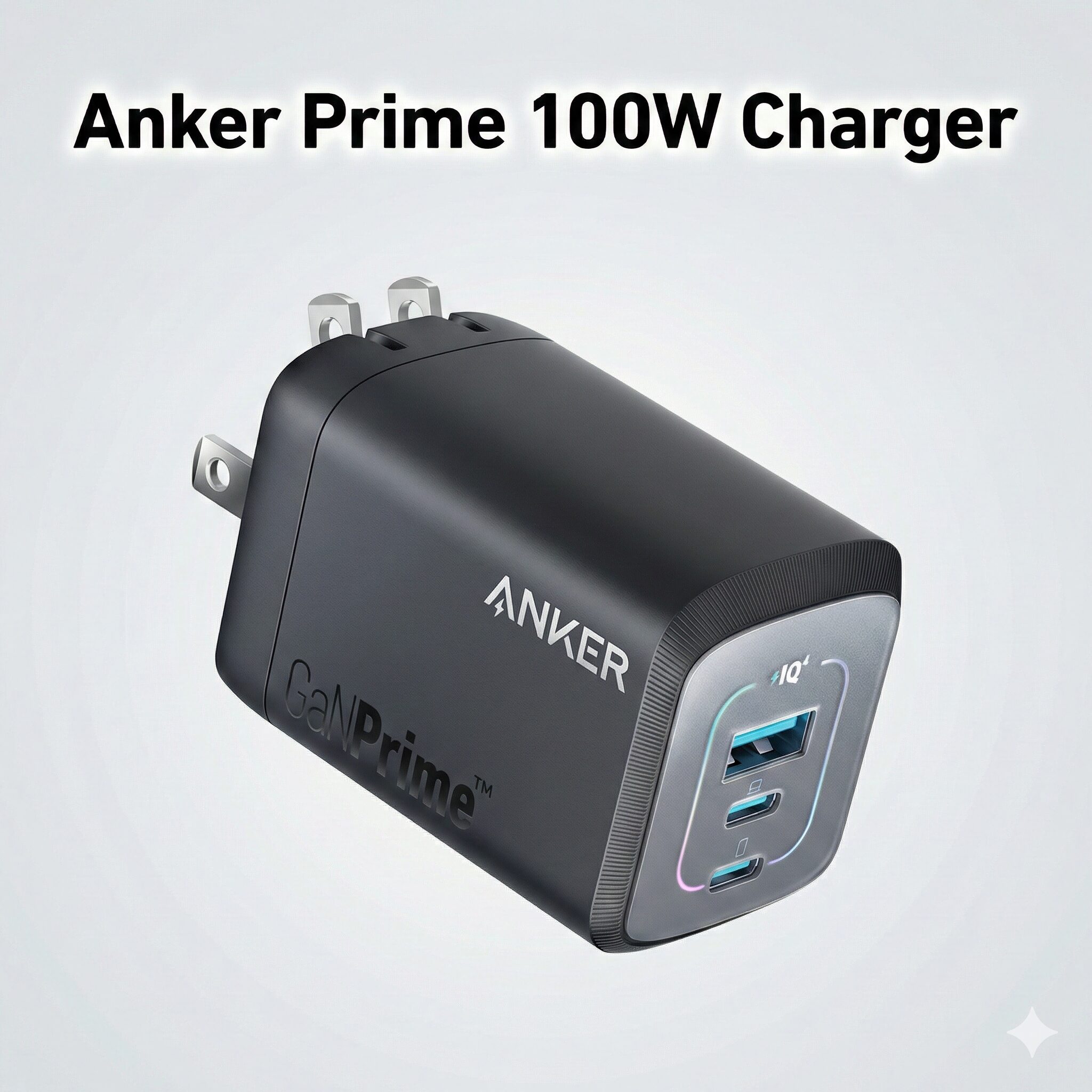 Anker Prime Charger 100W GaN Fast Charging Bundle