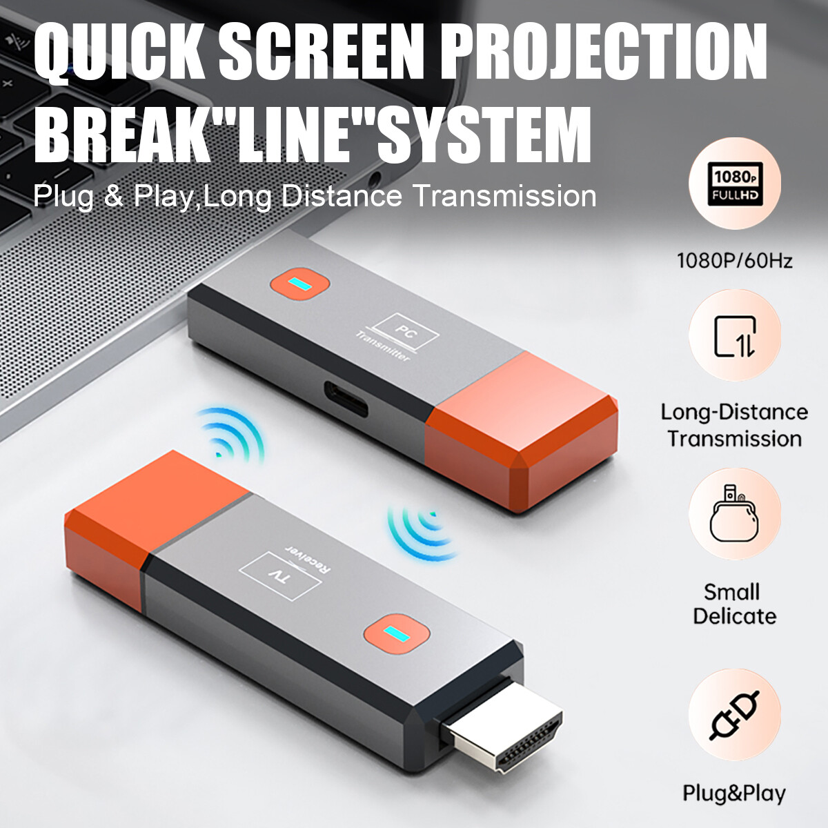Wireless HDMI Transmitter & Receiver - Image 2