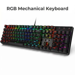 [USED] edragon K556 RGB Mechanical Keyboard 104 Keys Aluminum
