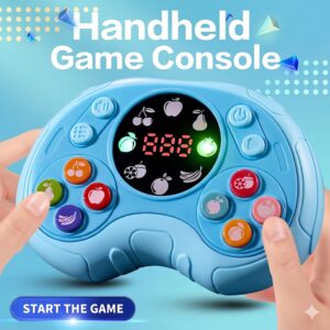 Kids Speed Push Game Machine Puzzle Toy with Music LED Buttons