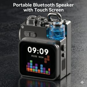 Bosta Portable Bluetooth Speaker Touch Screen Mini Outdoor Speaker