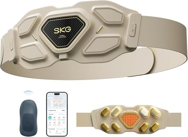 SKG W9 Ultra 2.0 Lower Back Massager with Heat Therapy – RR Tech Gadgets