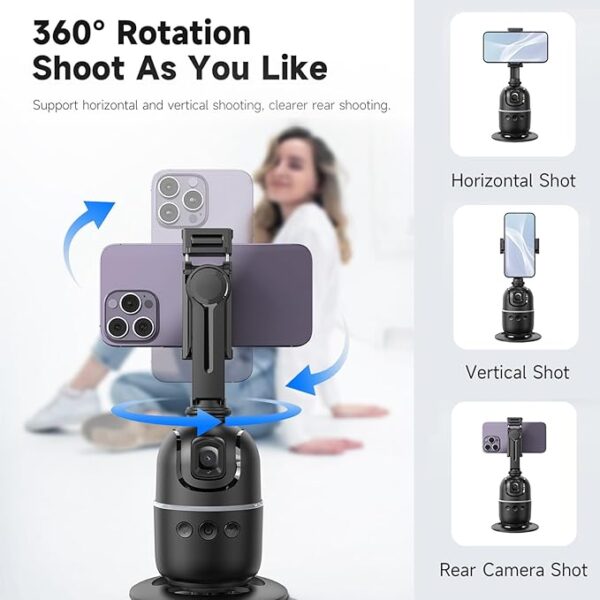 Andoer 360 Auto Face Tracking Gimbal Phone Stabilizer – RR Tech Gadgets
