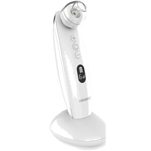 VITCOCO blackhead remover with camera on its charging stand