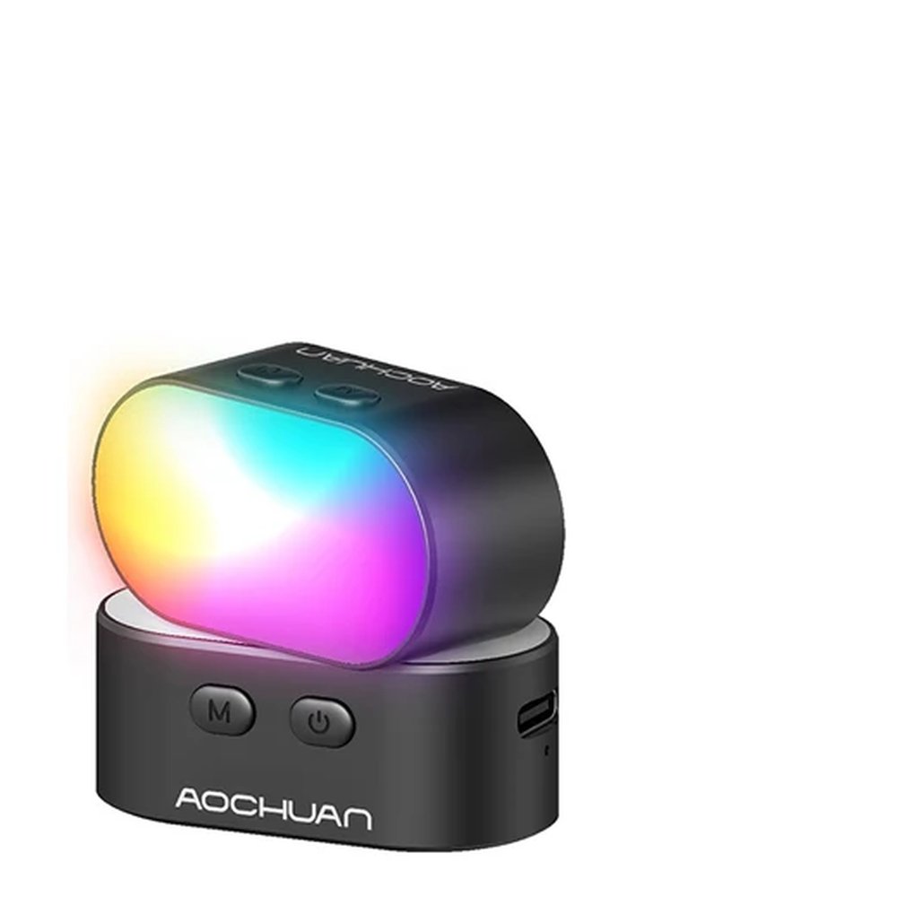AOCHUAN RGB fill light on its magnetic base