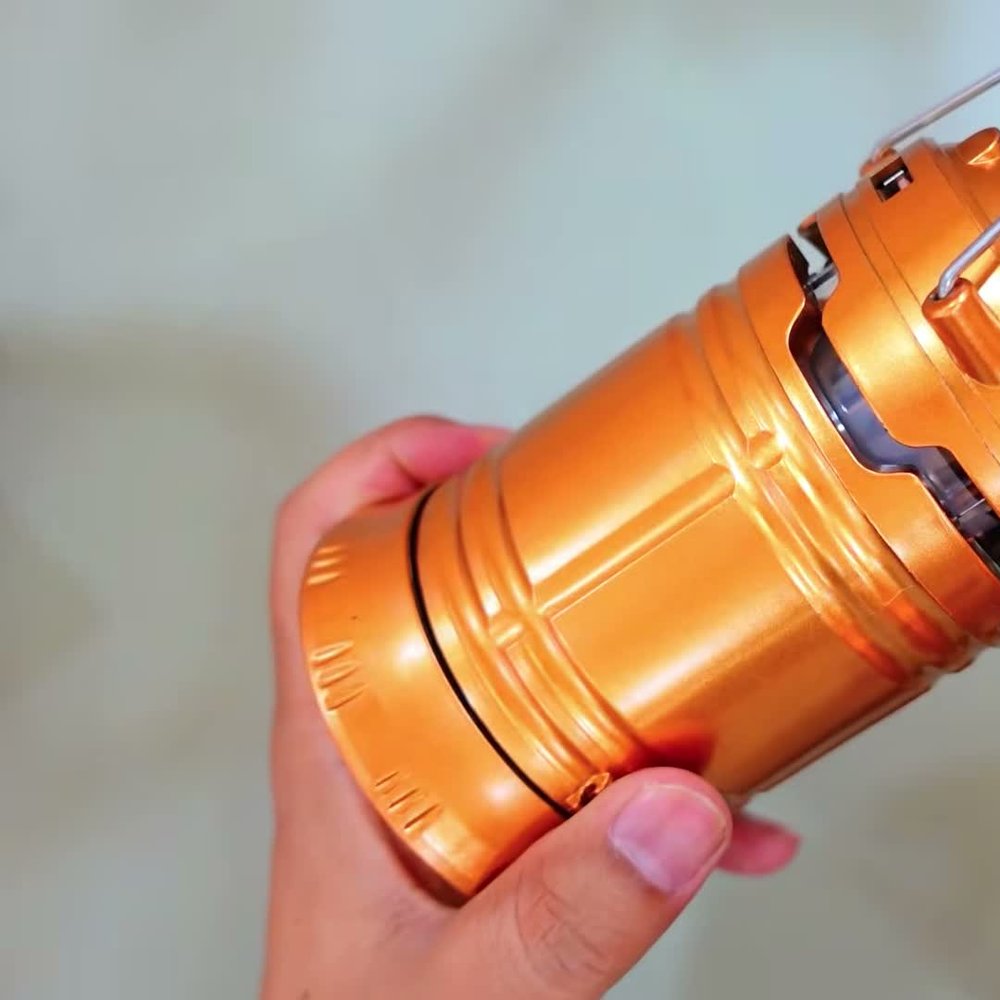 Real photo of the lantern body during the review