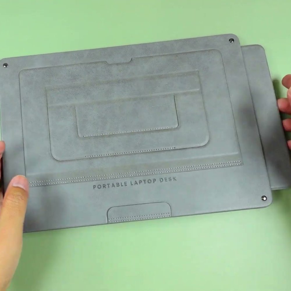 Real photo of the PUNCUBE lap desk unboxed in the Gadget Hunting with RR review