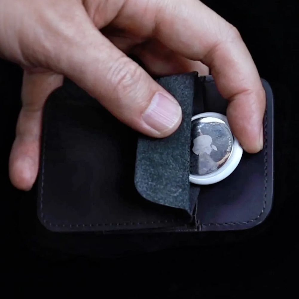 PUNCUBE Minimal Wallet 3.0 AirTag pocket